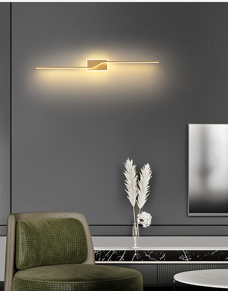 Lightinthebox Nordic LED Wall Light Bedroom Living Room Modern Simple Bedside Lamp Aisle Background Wall Mirror Front Lamp 2025 - $120.99 –P4