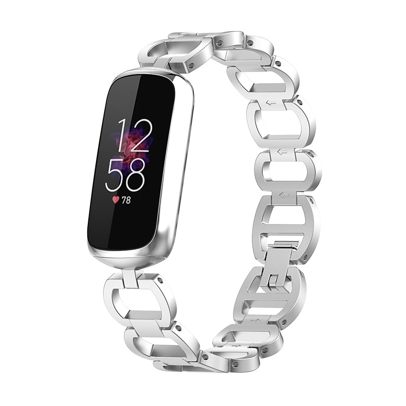 Παρακολουθήστε το συγκρότημα για Fitbit Luxe Ανοξείδωτο Ατσάλι Αντικατάσταση Λουρί Πολυτέλεια βραχιόλι Βραχιόλι κοσμήματος Περικάρπιο 2025 - $17.99 –P9