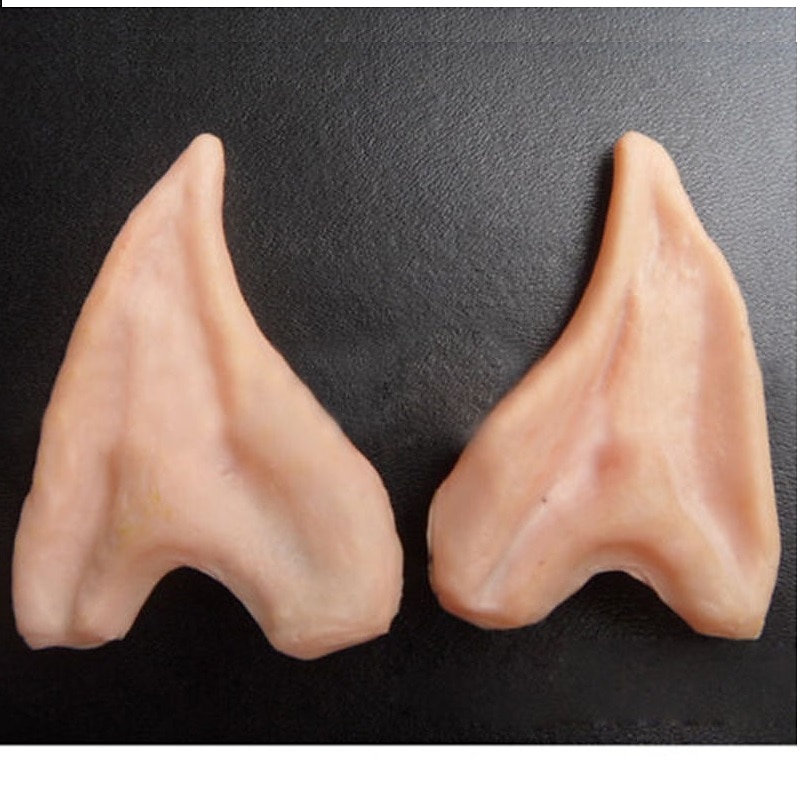 Halloween Elf Half Ears High Quality Latex Fairy Elf Ears Cosplay Accessories Creative Party Props Decoration Supplies 2025 - $6.49 –P5