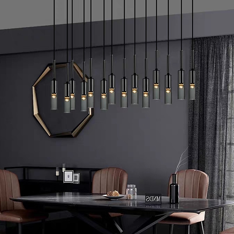 Lampadario design singolo 7 cm in vetro elettrolitico led stile nordico 220-240v del 2025 a $160.99 –P7