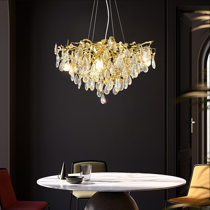 Lustre de design de lanterna pendente de 60 cm com acabamento em metal pintado de 220-240v moderno de 2025 por $1461.99 –P1