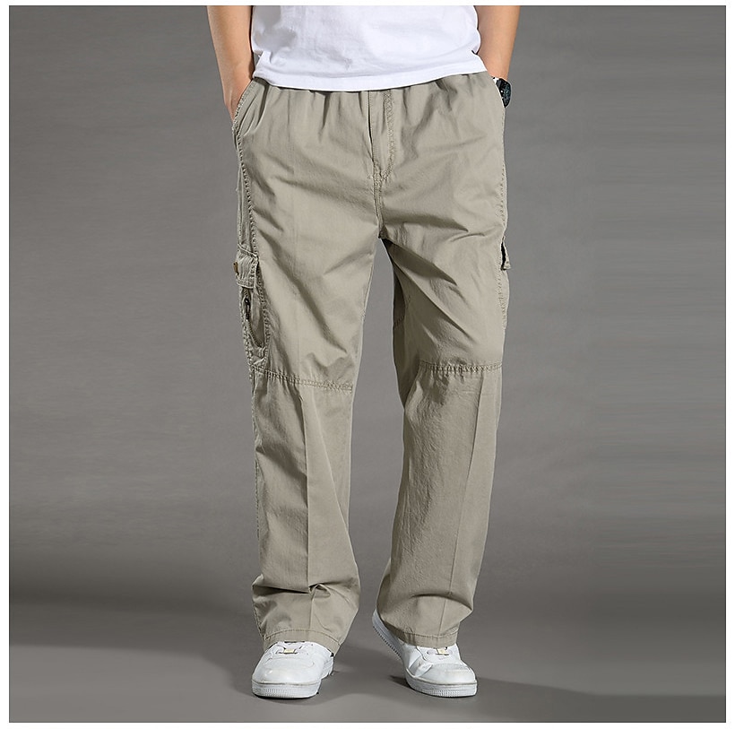 Per uomo Pantaloni da escursionismo Pantaloni da Lavoro Pantaloni cargo da escursionismo Estate Primavera Esterno Ripstop Delicato sulla Pelle Asciugatura Rapida Multi tasche Pantaloni Nero Verde del 2025 a $29.99 –P2