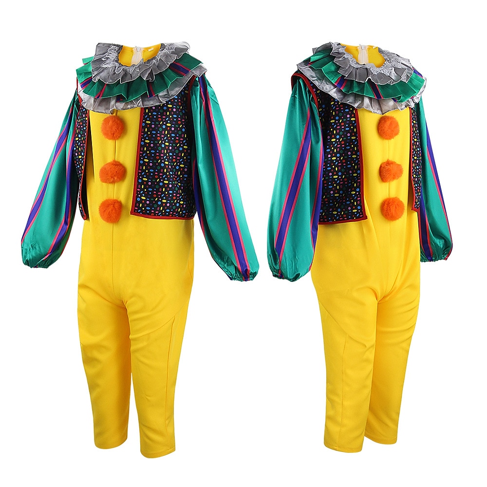 It Burlesque Clown Clown Pennywise Carnival Costume Cosplay Costume Party Costume Masquerade Kid's Adults' Men's Women's Boys Outfits Cosplay Performance Party Halloween Masquerade Mardi Gras Easy 2025 - $60.99 –P14