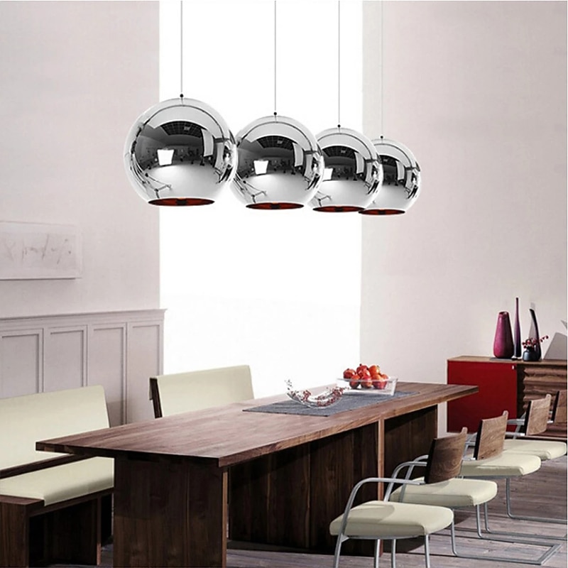 lampada a sospensione led design cluster / design singolo moderno / stile nordico per soggiorno / camera da letto / sala da pranzo vetro 110-240 v oro del 2026 a $74.99 –P6