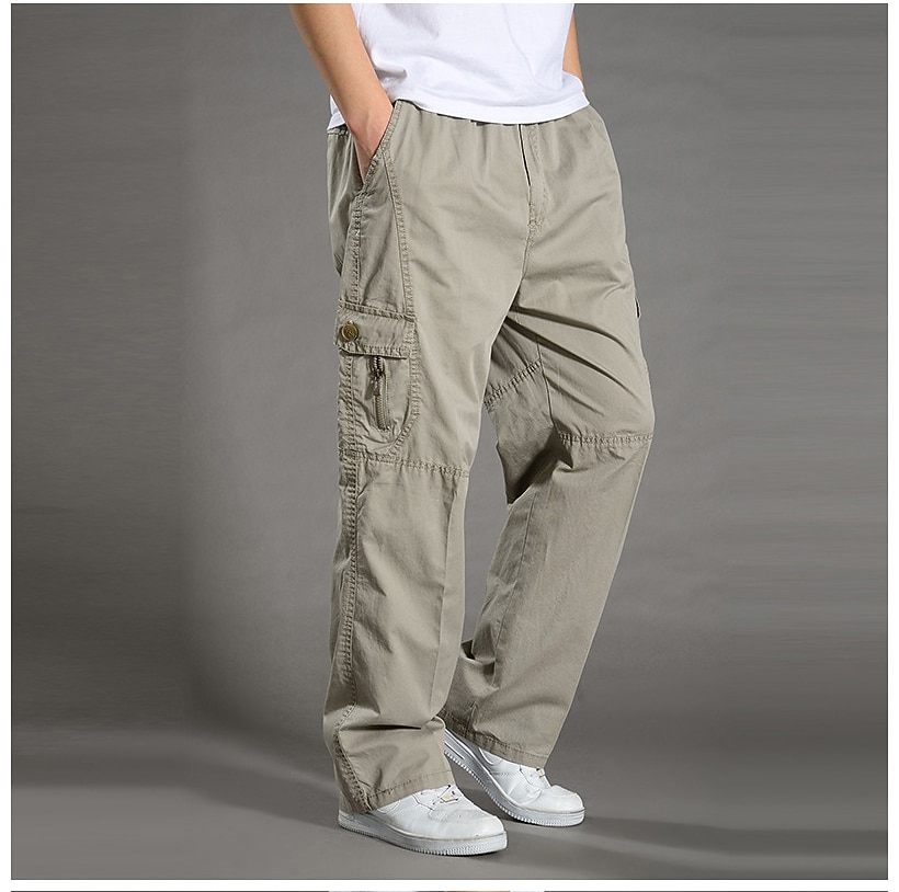 Per uomo Pantaloni da escursionismo Pantaloni da Lavoro Pantaloni cargo da escursionismo Estate Primavera Esterno Ripstop Delicato sulla Pelle Asciugatura Rapida Multi tasche Pantaloni Nero Verde del 2025 a $29.99 –P3