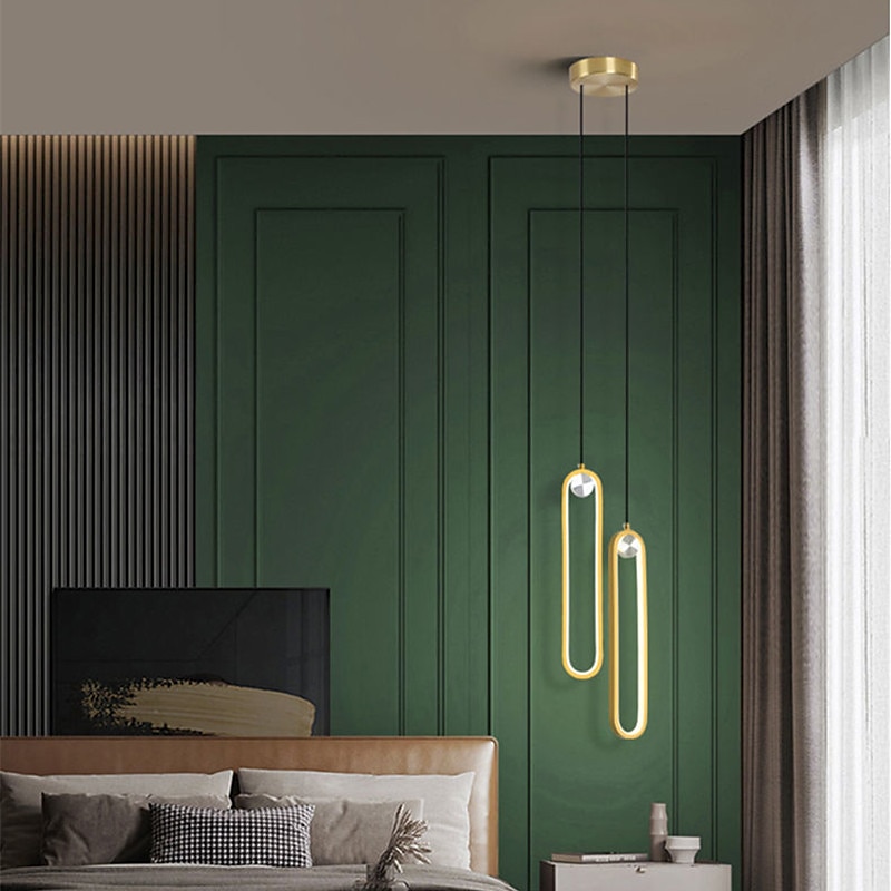 40cm LED Pendant Light Single Design Aluminium Alloy Formal Modern Style Stylish Painted Finishes Dining Room Bedroom Lights 110-240V 2025 - $120.99 –P9