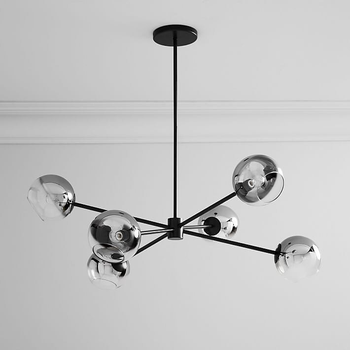 95 cm pingente sputnik design led luzes de montagem embutida led metal galvanizado acabamentos pintados modernos 220-240v de 2025 por $601.99 –P6