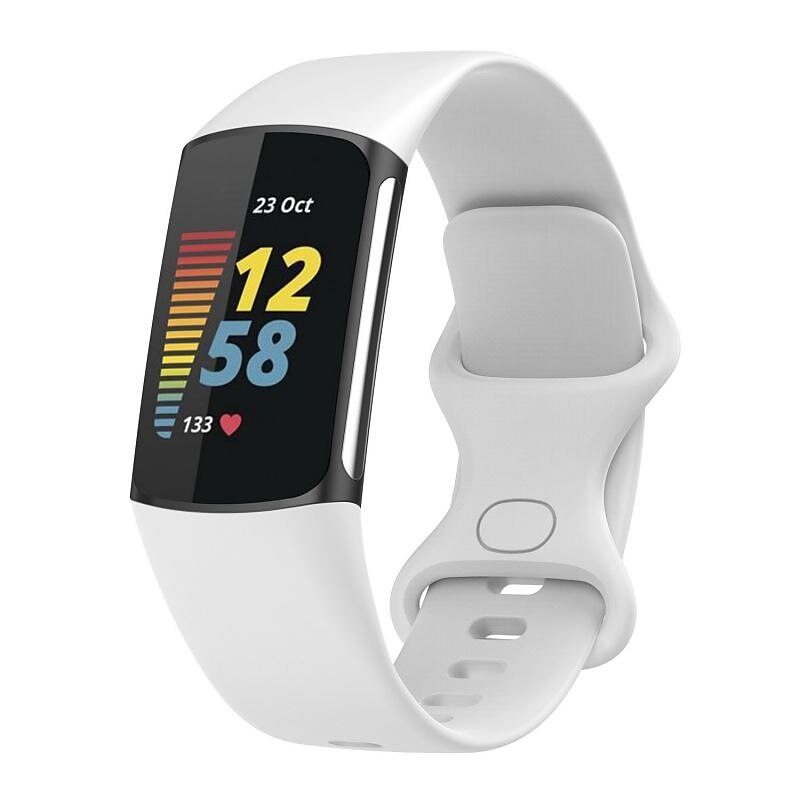 2025年 時計バンド のために Fitbit Charge 5 シリコーン 置換 ストラップ ソフト 高通気性 リストバンド  コレクション – $11.99 –P13