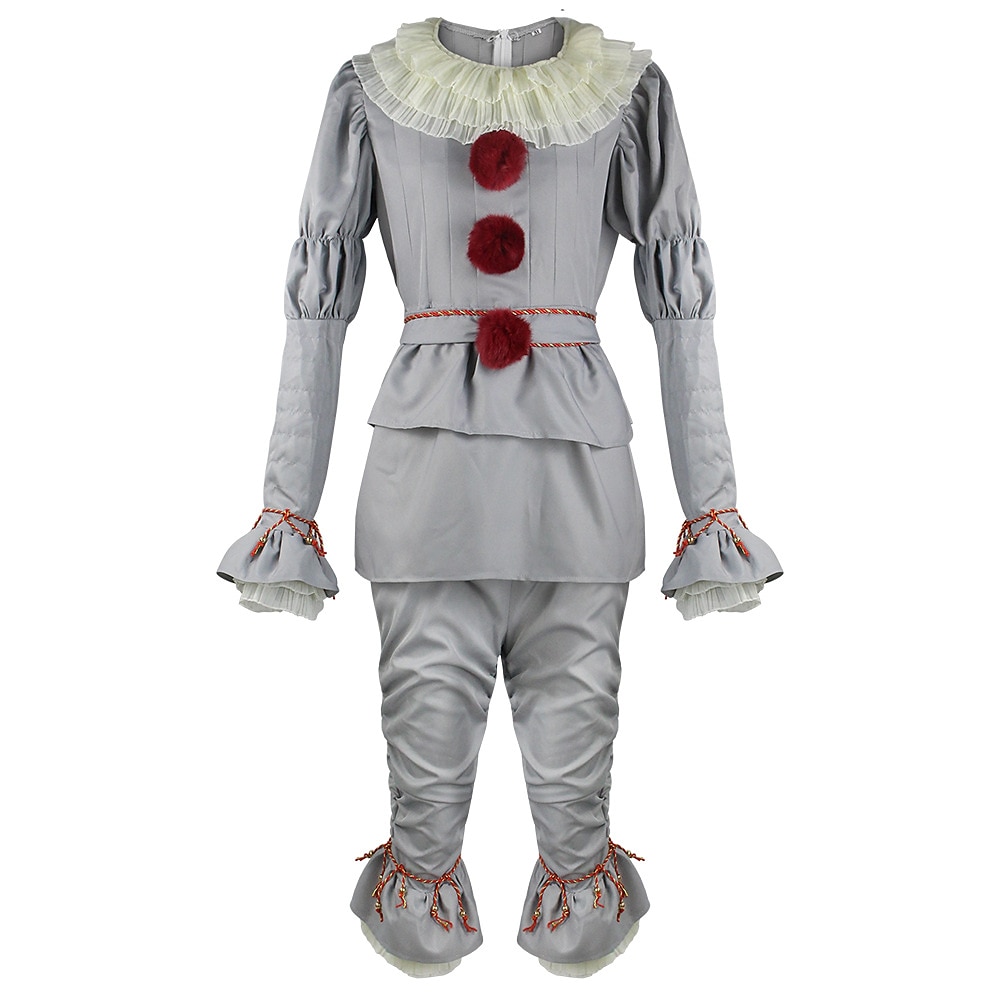 It Burlesque Clown Clown Pennywise Carnival Costume Cosplay Costume Party Costume Masquerade Kid's Adults' Men's Women's Boys Outfits Cosplay Performance Party Halloween Masquerade Mardi Gras Easy 2025 - $60.99 –P6