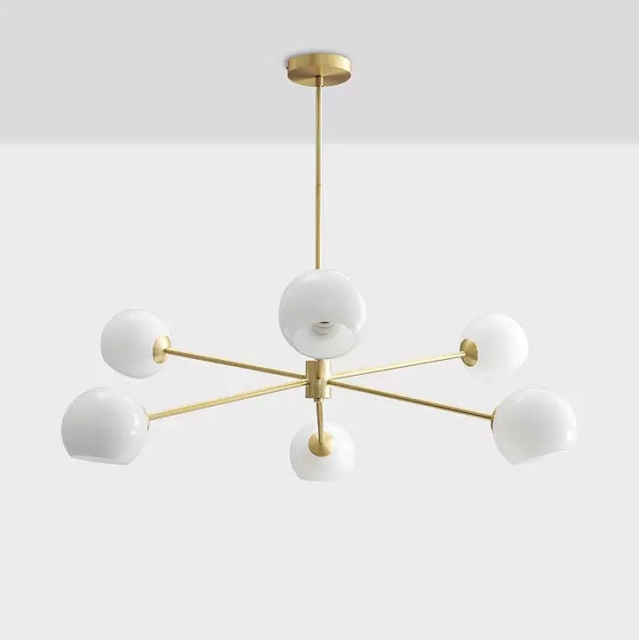 95 cm pingente sputnik design led luzes de montagem embutida led metal galvanizado acabamentos pintados modernos 220-240v de 2025 por $601.99 –P11