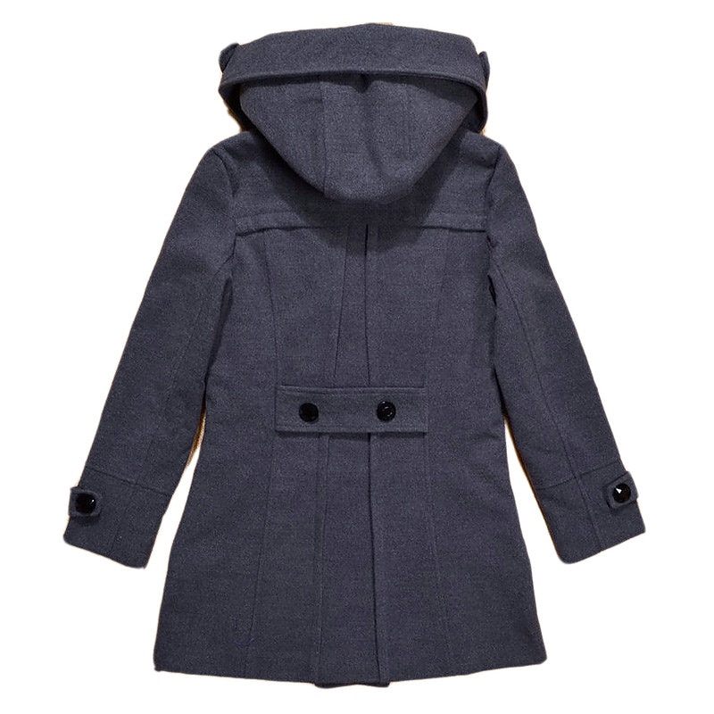 Women's Coat Long Pocket Button Winter Plus Size Coat Keep Warm Black Gray Elegant & Luxurious Daily Fall Hooded Regular Fit S M L XL XXL 3XL / Windproof / Winter 2023 - US $76.99 –P4