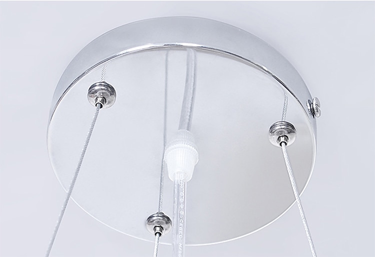 40/50 cm jedinečné závěsné světlo LED design lustr kovové peří galvanicky moderní moderní 220-240v 2025 - $206.39 –P7