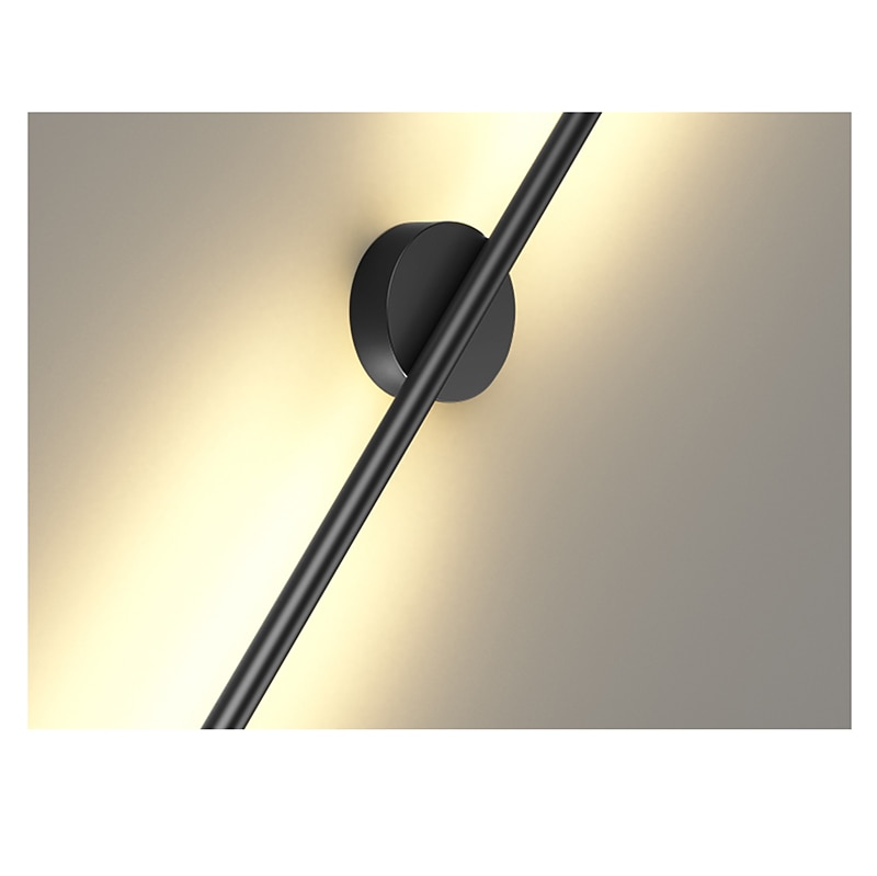 1-light led indoor wandlampen nordic stijl inbouw wandlampen moderne eenvoudige woonkamer winkels/cafes acryl wandlamp 110-120v 220-240v 2025 - $141.99 –P6