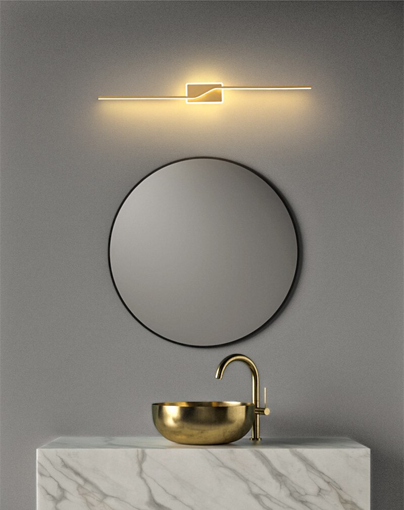 Lightinthebox Nordic LED Wall Light Bedroom Living Room Modern Simple Bedside Lamp Aisle Background Wall Mirror Front Lamp 2025 - $120.99 –P5