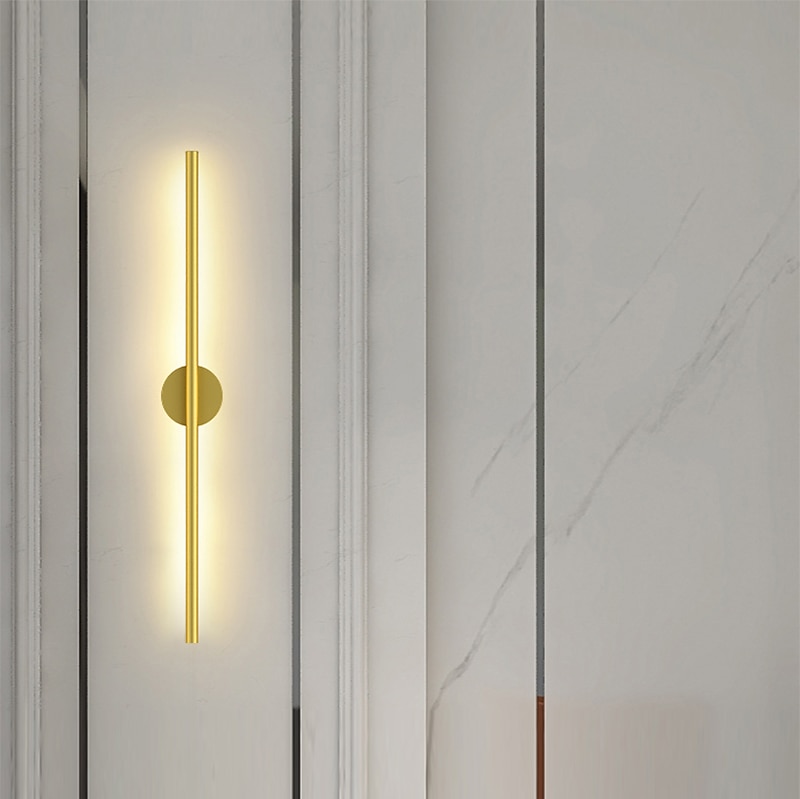 1-light led indoor wandlampen nordic stijl inbouw wandlampen moderne eenvoudige woonkamer winkels/cafes acryl wandlamp 110-120v 220-240v 2025 - $141.99 –P10