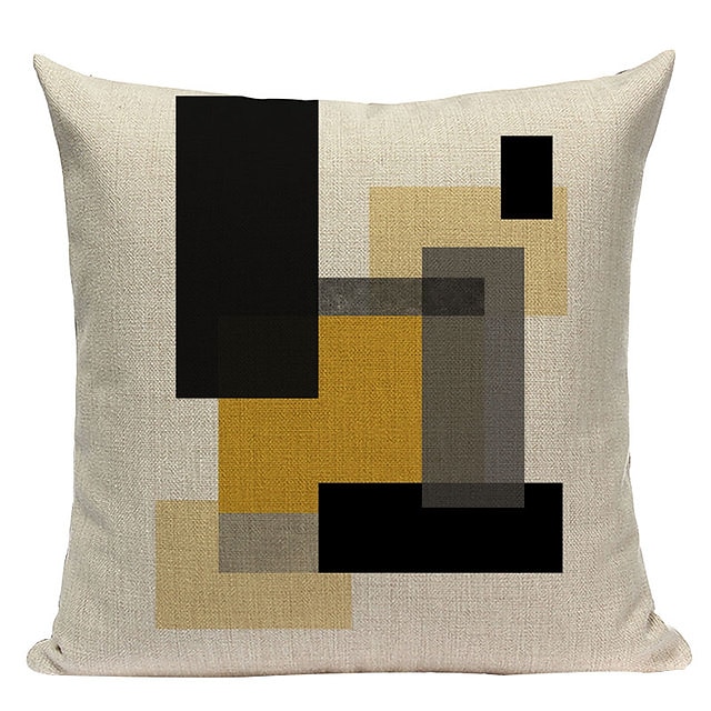 Geometry Double Side Cushion Cover 1PC Soft Throw Pillow Cover Cushion Case Pillowcase for Sofa Bedroom Livingroom Superior Quality Machine Washable Outdoor Cushion for Sofa Couch Bed Chair 2025 - $9.99 –P7