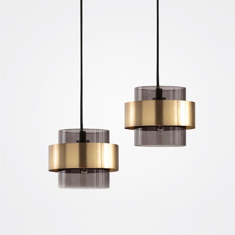 Pingente de luz led de 18 cm design único cilindro de estilo moderno de metal acabamentos pintados estilo nórdico moderno 220-240v de 2025 por $187.99 –P5