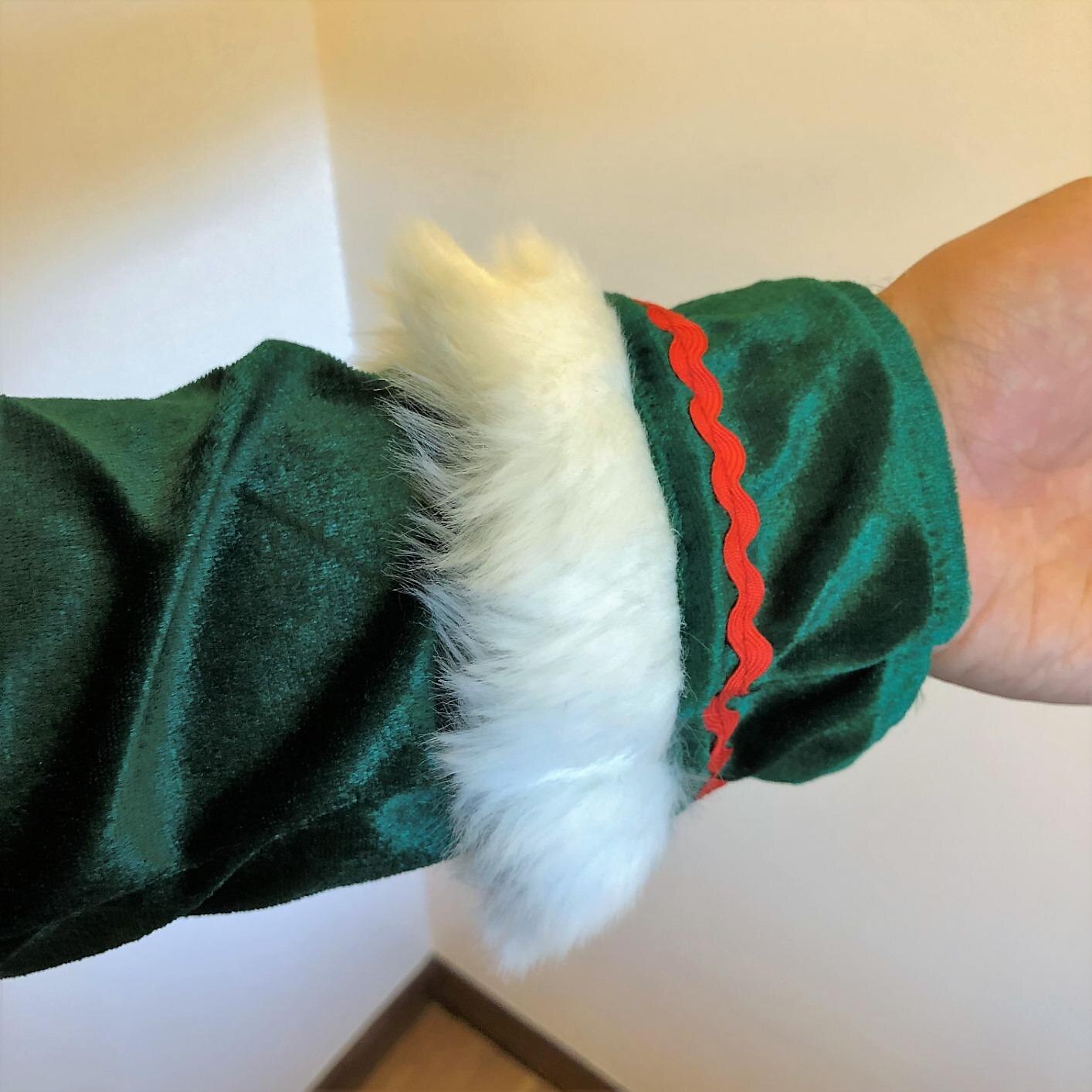 Mikulás Manó Mikulás ruhák Elf jelmez Férfi Karácsony Cosplay jelmez Felnőttek Karácsony Mindszentek napja Farsang Újév Karácsony 2026 - $77.99 –P3