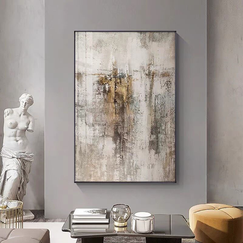 Hang-Painted öljymaalaus Maalattu Pysty Abstrakti Maisema Nykyaikainen Moderni Ilman Inner Frame (ei kehystä) 2025 - $122.99 –P7