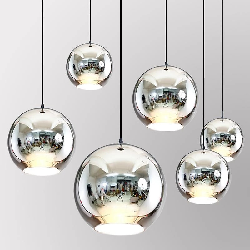 lampada a sospensione led design cluster / design singolo moderno / stile nordico per soggiorno / camera da letto / sala da pranzo vetro 110-240 v oro del 2026 a $74.99 –P3