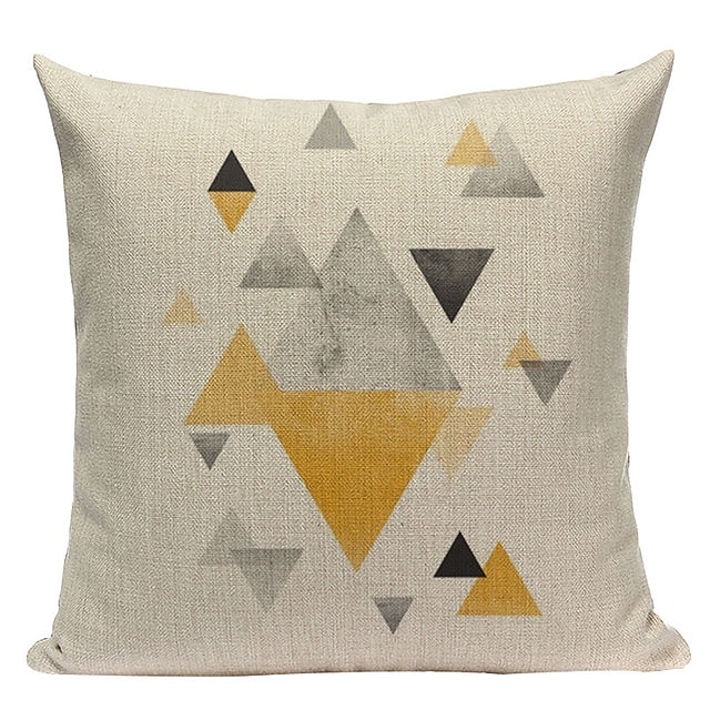 Geometry Double Side Cushion Cover 1PC Soft Throw Pillow Cover Cushion Case Pillowcase for Sofa Bedroom Livingroom Superior Quality Machine Washable Outdoor Cushion for Sofa Couch Bed Chair 2025 - $9.99 –P18