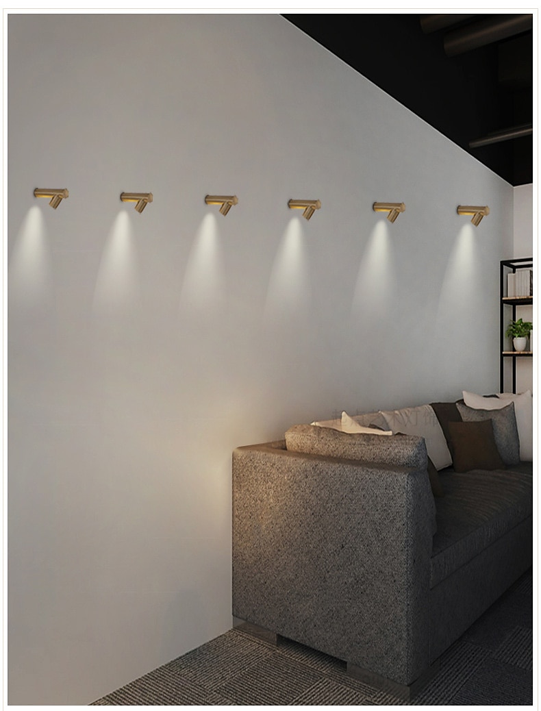 lightinthebox mini stílusú led modern süllyesztett fali lámpák led fali lámpák nappali étkező vas fali lámpa ip20 220-240v 10 w 2025 - $124.99 –P2