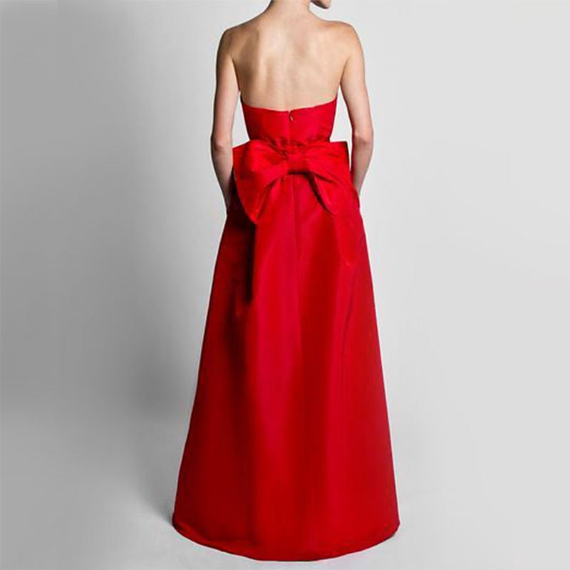 TS Jumpsuits Evening Gown Elegant Dress Christmas Wedding Guest Detachable Sleeveless Sweetheart Pocket Satin with Bow(s) Overskirt 2024 2024 - GBP £109 –P2