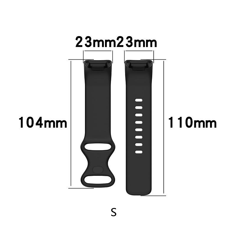 2025年 時計バンド のために Fitbit Charge 5 シリコーン 置換 ストラップ ソフト 高通気性 リストバンド  コレクション – $11.99 –P12