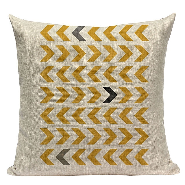 Geometry Double Side Cushion Cover 1PC Soft Throw Pillow Cover Cushion Case Pillowcase for Sofa Bedroom Livingroom Superior Quality Machine Washable Outdoor Cushion for Sofa Couch Bed Chair 2025 - $9.99 –P9