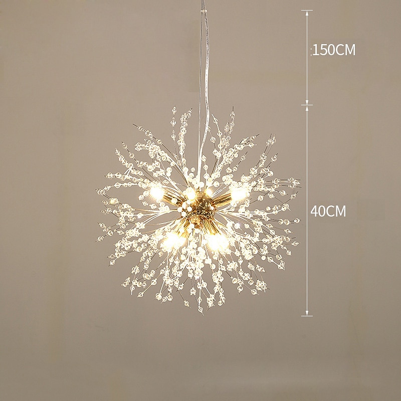 40/50/55/60 εκ. led μενταγιόν φωτιστικό σπούτνικ σχέδιο υδρόγειο μεταλλικό μοντέρνο στυλ υδρόγειο floral στυλ επιμεταλλωμένο καλλιτεχνικό μοντέρνο 220-240v 2026 - $250.59 –P16