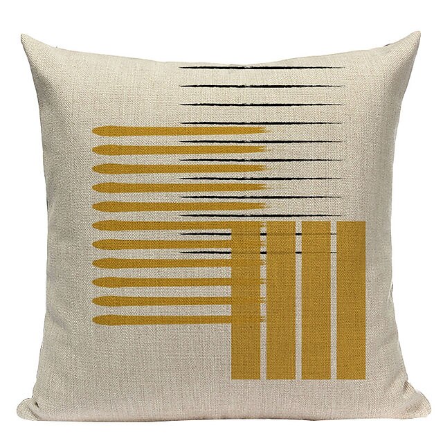 Geometry Double Side Cushion Cover 1PC Soft Throw Pillow Cover Cushion Case Pillowcase for Sofa Bedroom Livingroom Superior Quality Machine Washable Outdoor Cushion for Sofa Couch Bed Chair 2025 - $9.99 –P8