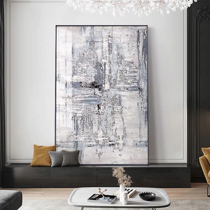 Hang-Painted öljymaalaus Maalattu Pysty Abstrakti Maisema Nykyaikainen Moderni Ilman Inner Frame (ei kehystä) 2025 - $122.99 –P3