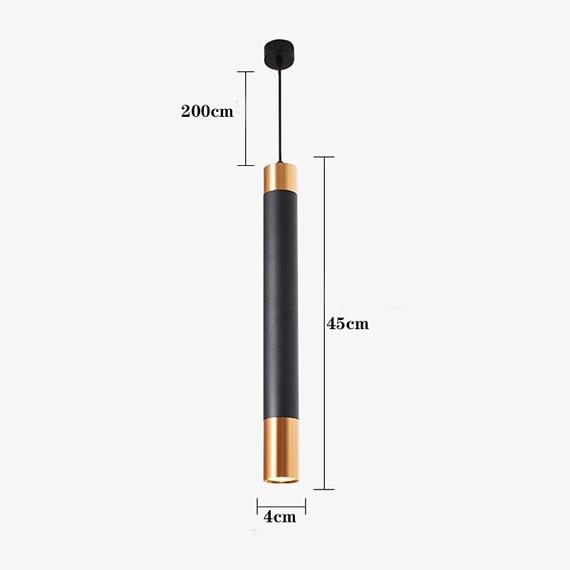 Lanterna a sospensione 4 cm design lampada a sospensione in metallo galvanizzato finiture verniciate moderno 220-240v del 2025 a $133.99 –P3