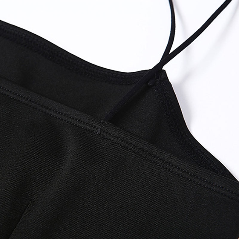 Sukně  sloupec sexy bodycon šaty na večírek s tenkými ramínky bez rukávů po kotníky spandex s rozparkem 2025 - $89.99 –P1