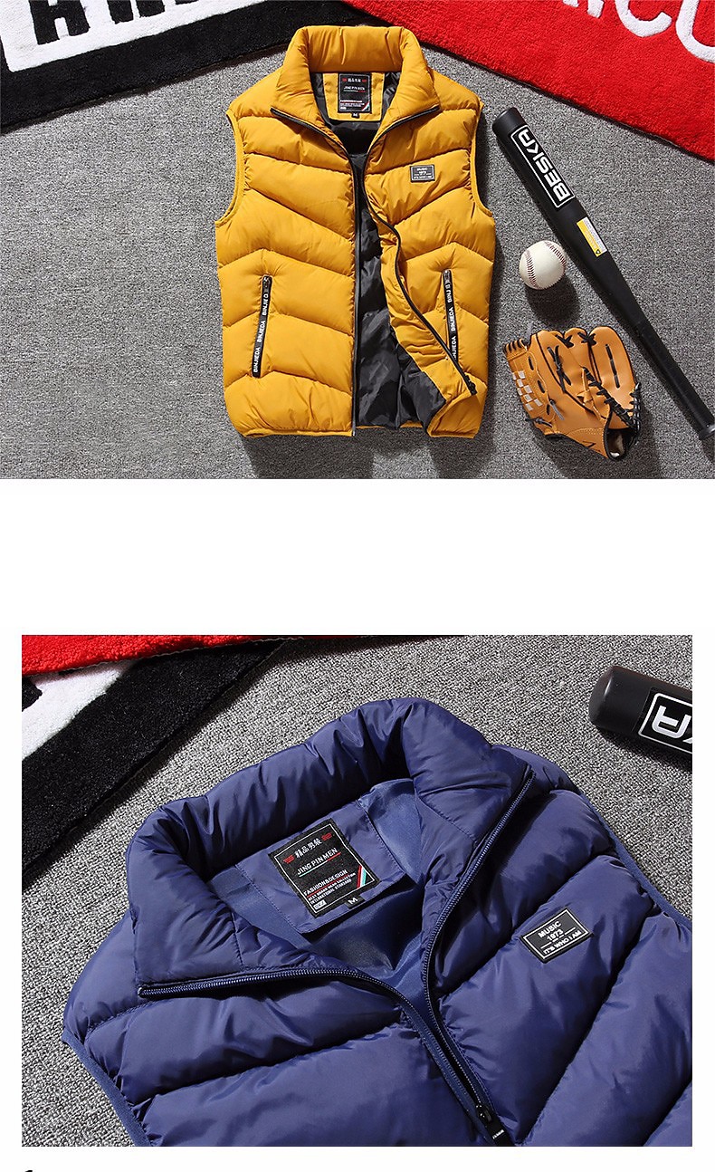 Herren Puffer Weste Weste Steppweste Strickjacke Outdoor Strasse Täglich Ausgehen Strassenmode Sport Herbst Winter Tasche Full Zip Polyester warm halten Atmungsaktiv Feste Farbe Reisverschluss 2025 - $31.99 –P8