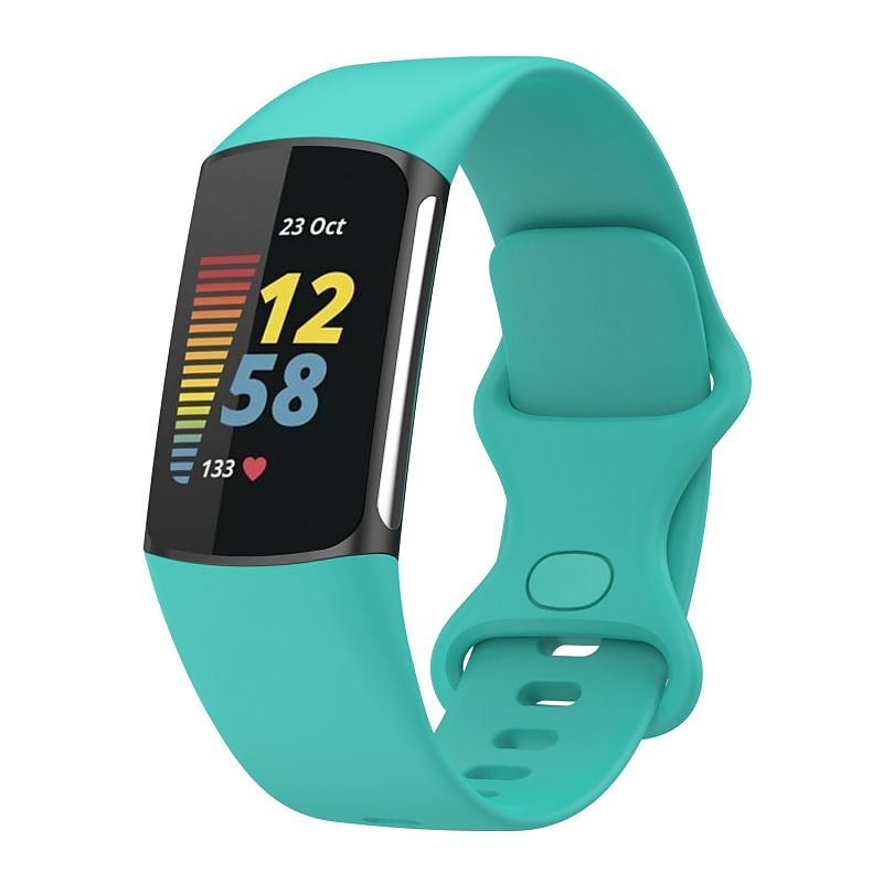 2025年 時計バンド のために Fitbit Charge 5 シリコーン 置換 ストラップ ソフト 高通気性 リストバンド  コレクション – $11.99 –P20
