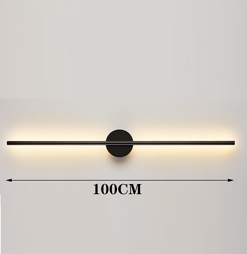 1-light led indoor wandlampen nordic stijl inbouw wandlampen moderne eenvoudige woonkamer winkels/cafes acryl wandlamp 110-120v 220-240v 2025 - $141.99 –P9