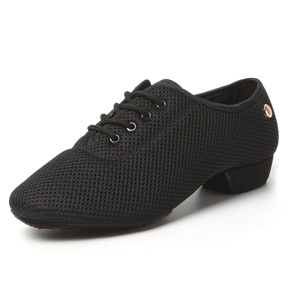 Mulheres Sapatos de Dança Latina Praticar tênis de dança para treinar Treino Espetáculo Sandálias com cadarço Sandálias com tiras Oxford Parte inferior de dois pontos Salto Grosso Dedo Fechado Adulto de 2025 por $46.99 –P9