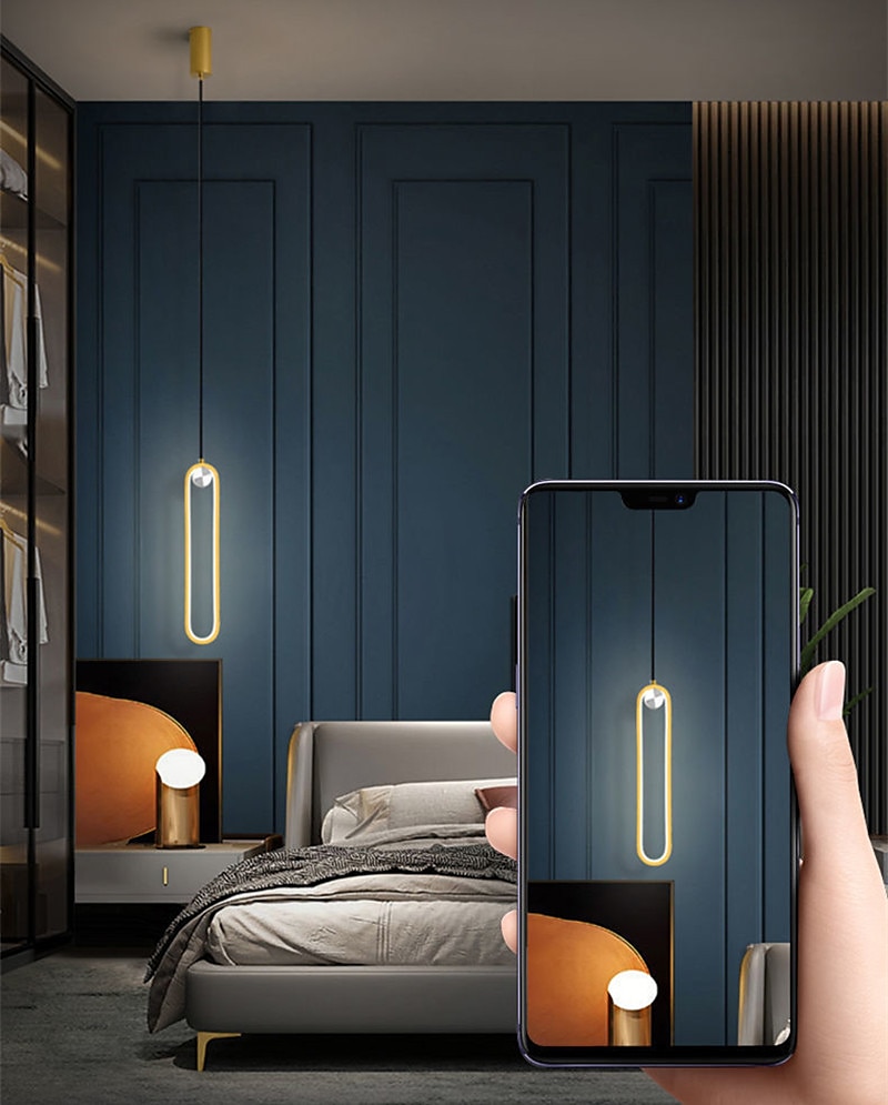 40cm LED Pendant Light Single Design Aluminium Alloy Formal Modern Style Stylish Painted Finishes Dining Room Bedroom Lights 110-240V 2025 - $120.99 –P4
