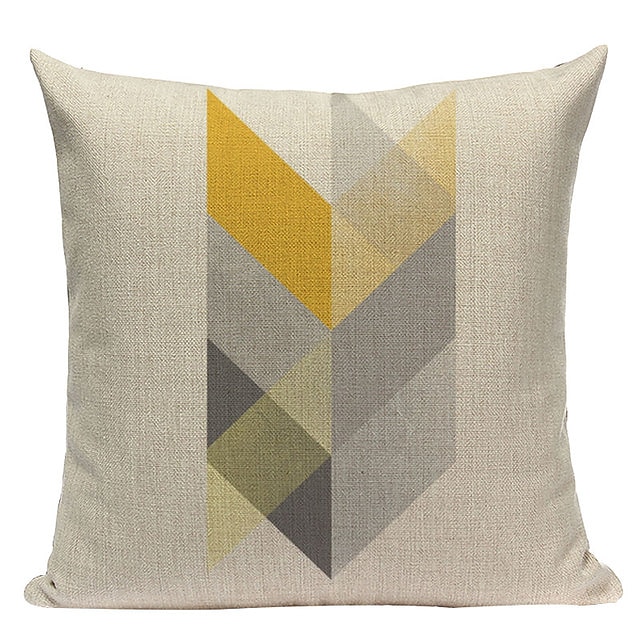 Geometry Double Side Cushion Cover 1PC Soft Throw Pillow Cover Cushion Case Pillowcase for Sofa Bedroom Livingroom Superior Quality Machine Washable Outdoor Cushion for Sofa Couch Bed Chair 2025 - $9.99 –P17