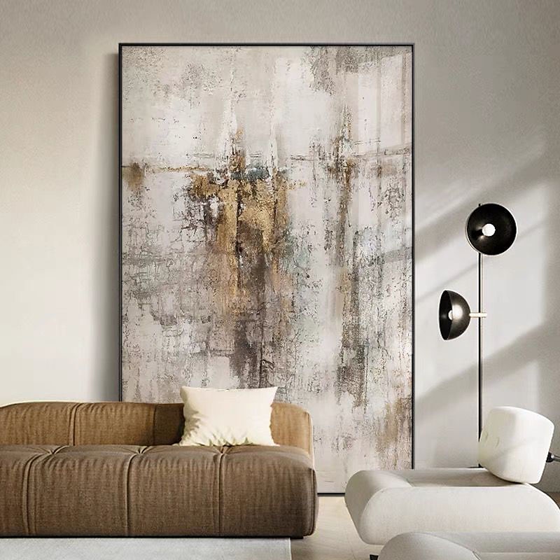 Hang-Painted öljymaalaus Maalattu Pysty Abstrakti Maisema Nykyaikainen Moderni Ilman Inner Frame (ei kehystä) 2025 - $122.99 –P6