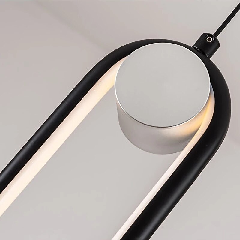 8,3 cm lumina pandantiv cu design unic, finisaj vopsit din aliaj de aluminiu condus stil nordic 220-240v 2025 - $140.99 –P6