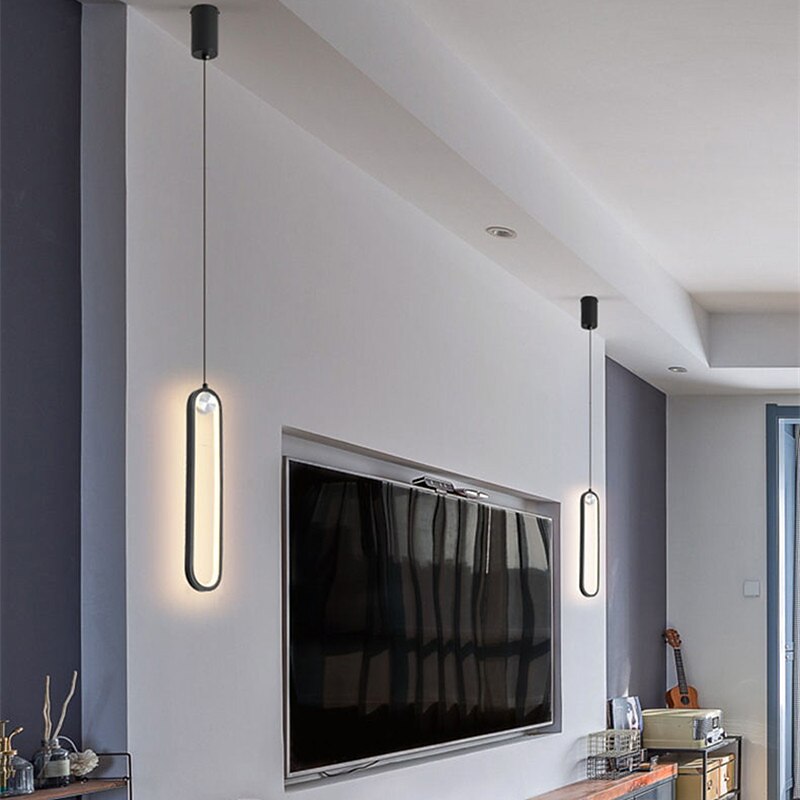 40cm LED Pendant Light Single Design Aluminium Alloy Formal Modern Style Stylish Painted Finishes Dining Room Bedroom Lights 110-240V 2025 - $120.99 –P6