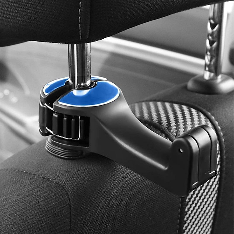 2ks 2v1 háčky na peněženky a tašky na autosedačku s držákem telefonu automatická opěrka hlavy držák na kabelku držák na kabelku věšáky organizéry odolnost proti pádu tichost a univerzální střih 2025 - $14.99 –P2