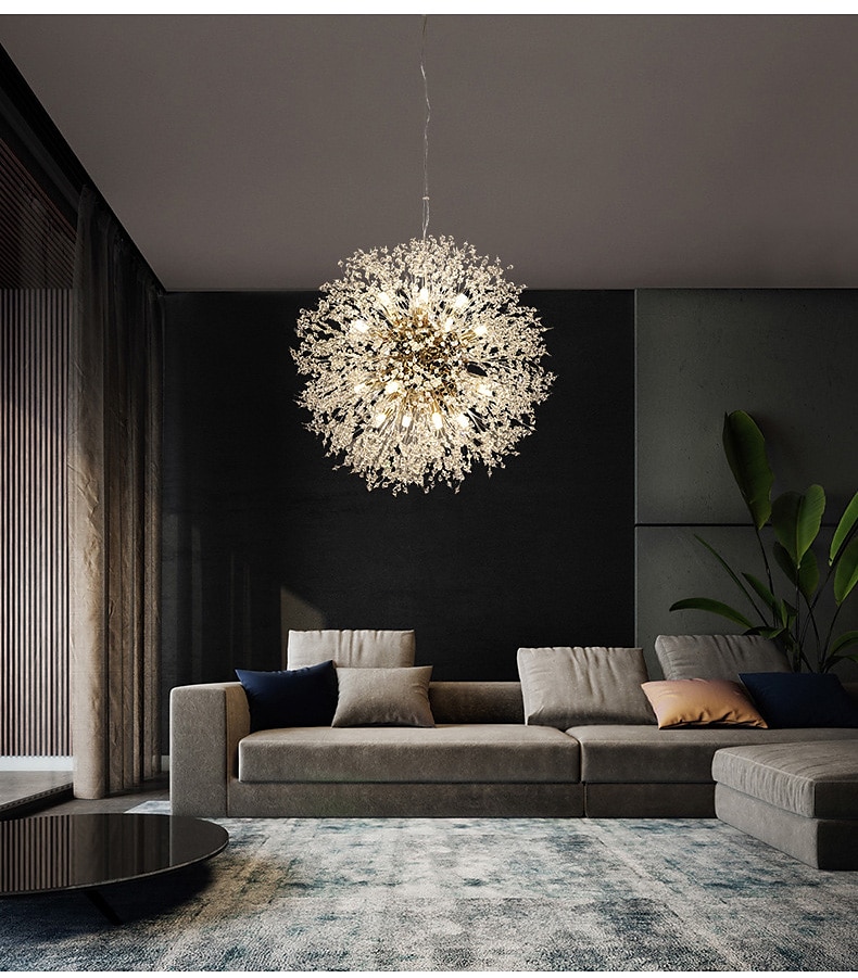 40/50/55/60 εκ. led μενταγιόν φωτιστικό σπούτνικ σχέδιο υδρόγειο μεταλλικό μοντέρνο στυλ υδρόγειο floral στυλ επιμεταλλωμένο καλλιτεχνικό μοντέρνο 220-240v 2026 - $250.59 –P14