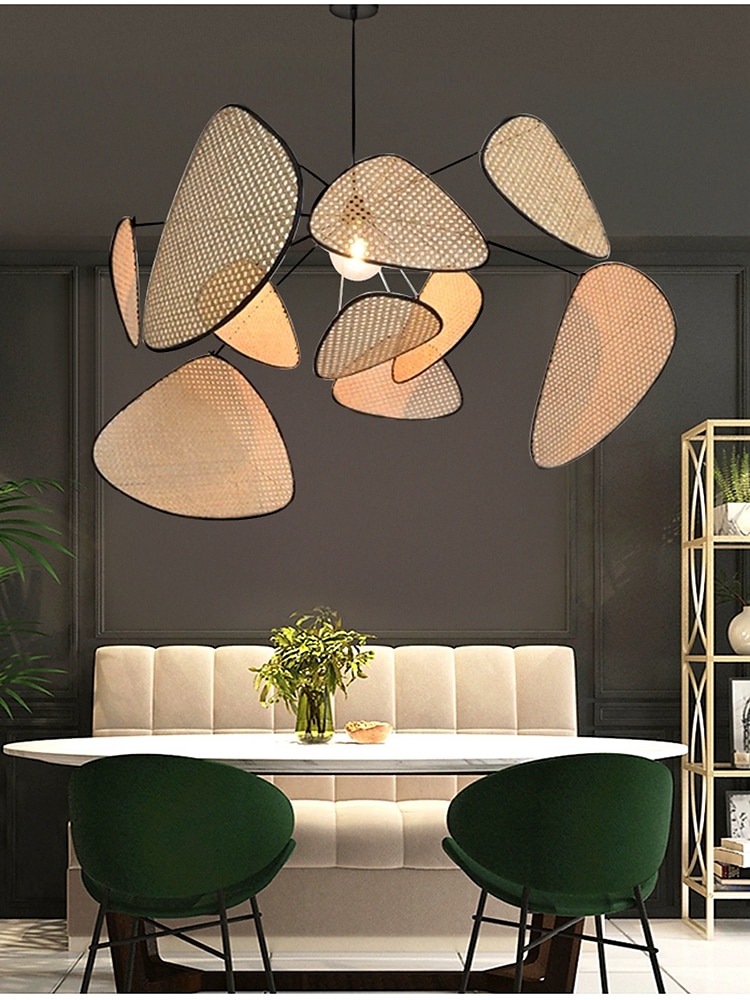 60/80/100 cm sputnik design lámpara colgante led metal estilo vintage sputnik acabados pintados vintage country 220-240v 2025 - $279.99 –P3