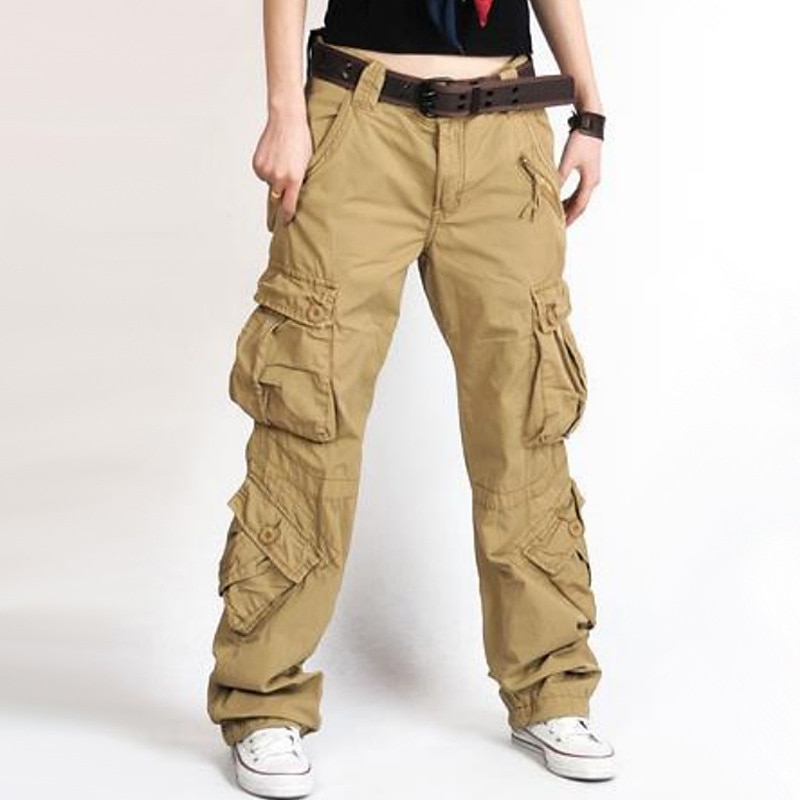 Women's Cargo Pants Work Pants Tactical Pants Military Outdoor Ripstop  Breathable Multi Pockets Sweat wicking Pants /