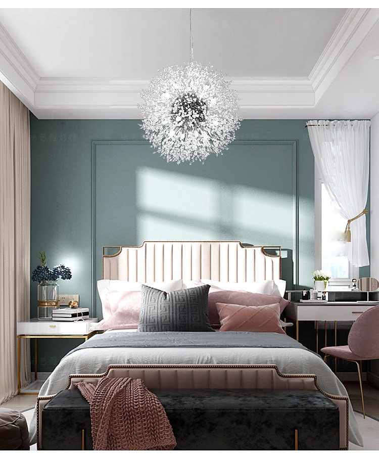 40/50/55/60 εκ. led μενταγιόν φωτιστικό σπούτνικ σχέδιο υδρόγειο μεταλλικό μοντέρνο στυλ υδρόγειο floral στυλ επιμεταλλωμένο καλλιτεχνικό μοντέρνο 220-240v 2026 - $250.59 –P4