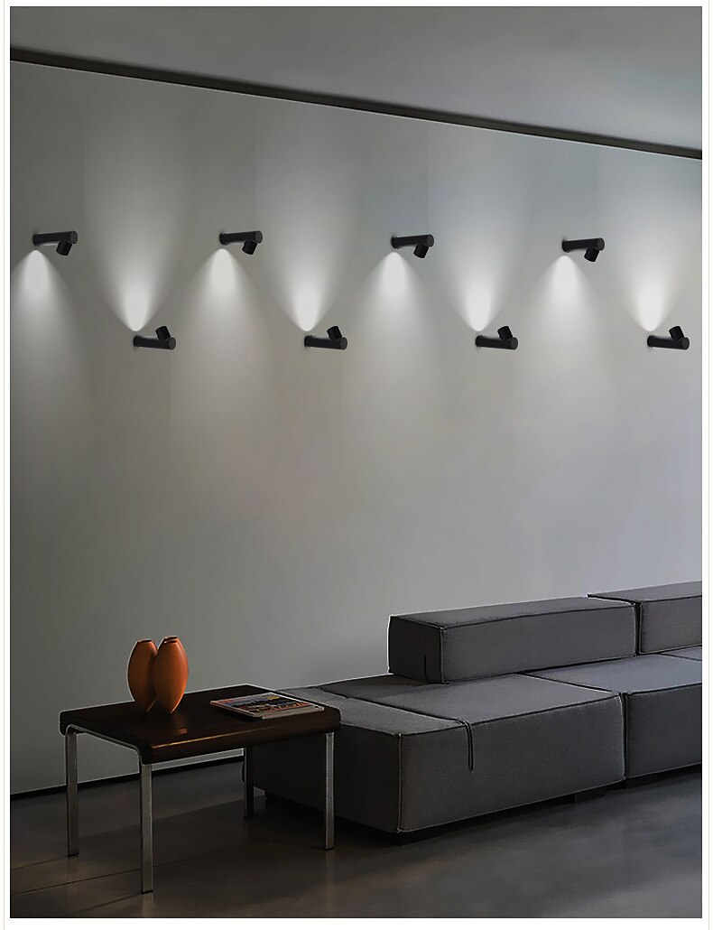 lightinthebox mini stílusú led modern süllyesztett fali lámpák led fali lámpák nappali étkező vas fali lámpa ip20 220-240v 10 w 2025 - $124.99 –P1