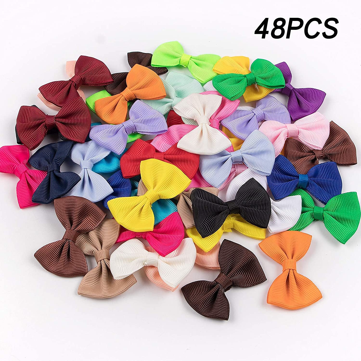 12pcs(6pairs) dog's hair bows clips,small handmade hair accessories bow pet puppy for doggies cat kitten rabbit grooming accessories 2025 - $8.49 –P4